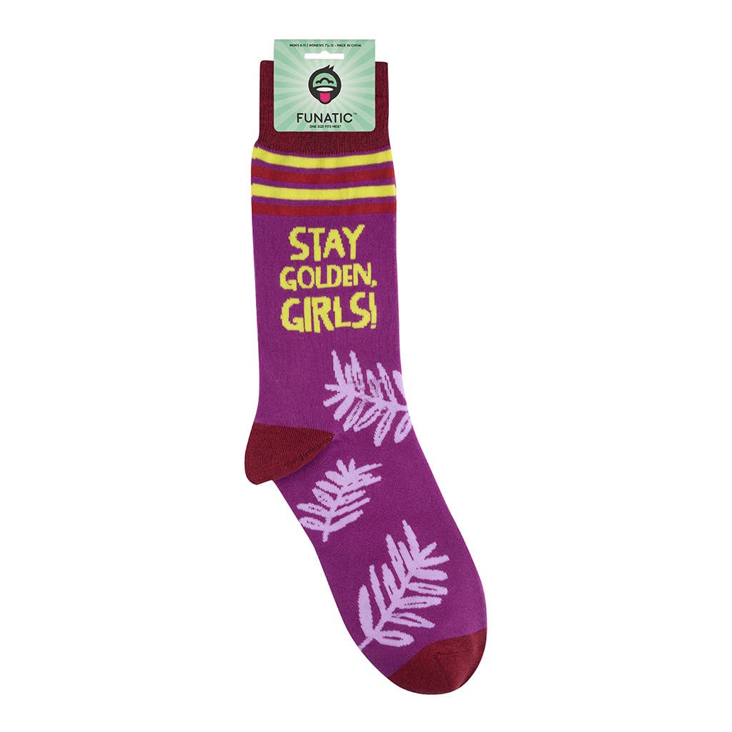 Stay Golden Girls Socks - HER Home Design Boutique